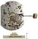Chinese Hand Winding Watch Movement ST68 2Hands, Overall Height 5.6mm