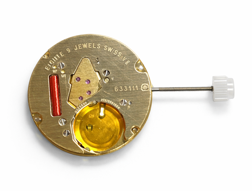 ETA E63.111 Replacement of 255.411 Watch Movement Quartz 3 Hands Date at 3