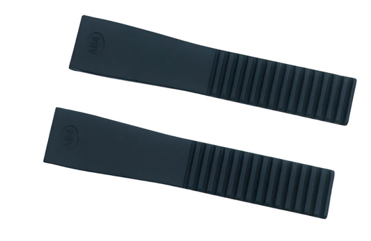 High Quality Rubber Watch Strap Black Color fit to PATEK P Aquanaut 19x16m