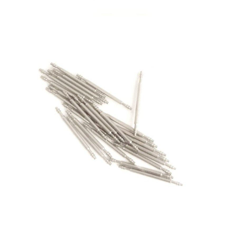 25pcs Stainless Steel Watch Band Spring Bars Strap Pin 14mm Thickness 1.0mm