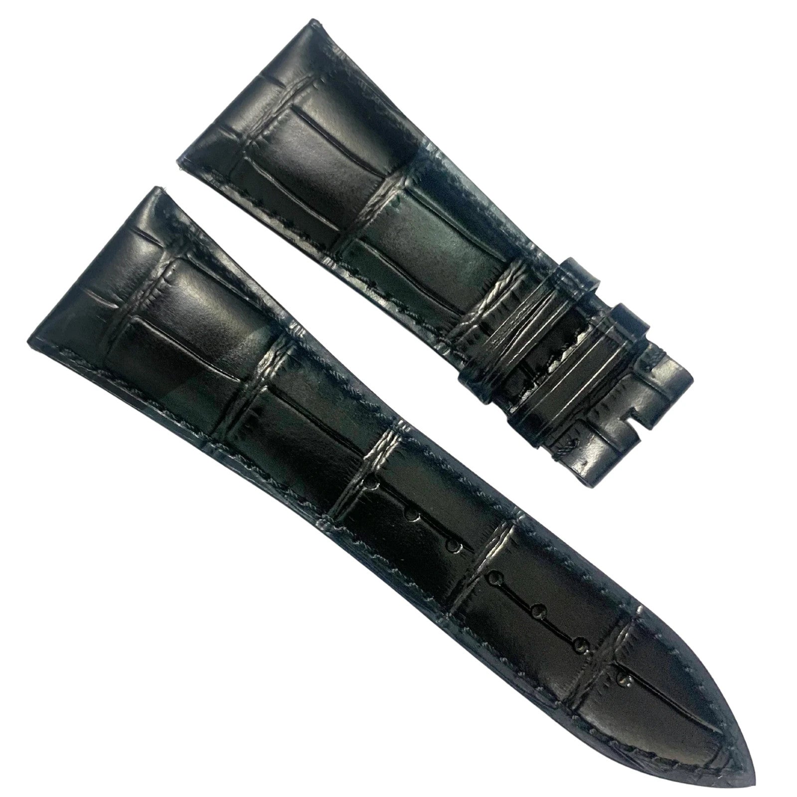 Genuine Franck Muller Watch Band 30mm x 24mm – Black