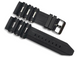24mm Russian Diver silicon Rubber watch band strap Invicta Black Bullet strap