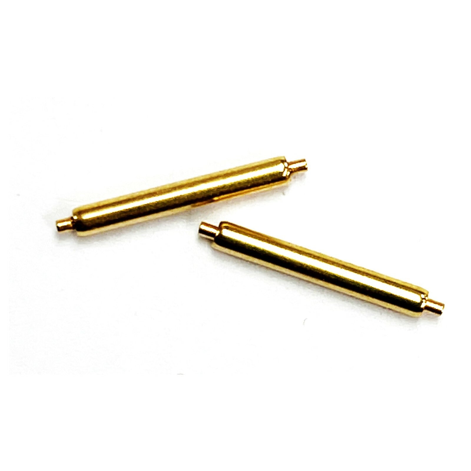 10Pcs. Spring Bars Gold ROLEX Date Just Old Length 13mm, Thick 1.8mm Rolex Part