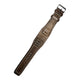 22mm Genuine Leather Brown Watch Band Compatible with Fossil & Guess
