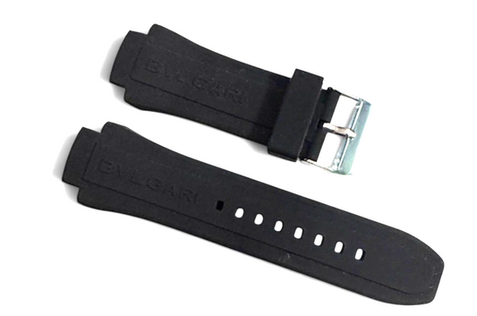BVLGARI Silicone Watch Strap Quick Release 30mm Waterproof Soft Rubber Band