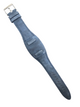 20mm Genuine Leather Midnight Blue Suede Watch Band for Fossil & Guess watches