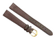 Quality Genuine Leather Brown Color Watch Band -12,14mm
