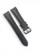 Genuine Calf Leather Brown Curved Watch Band Strap 22MM * 20MM