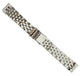 18mm Replacement S/S Watch Band for BREITLING Watches, Solid Straight-End Links