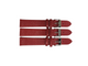 SET OF 3 Quality WATCH BAND GENUINE LEATHER LIZARD GRAIN SIZES 12MM-22MM