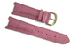 Watch Band Genuine Leather Alligator Grain Pink 22mm High Quality
