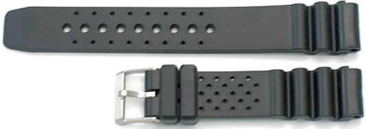 Watch Band Black 18MM (Heavy) Seiko, Citizen Diver Sports Watches