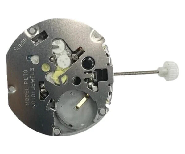 Sunon Multi Function Chinese Watch Movement PE-702 3H & 3Eye Date at 4:30