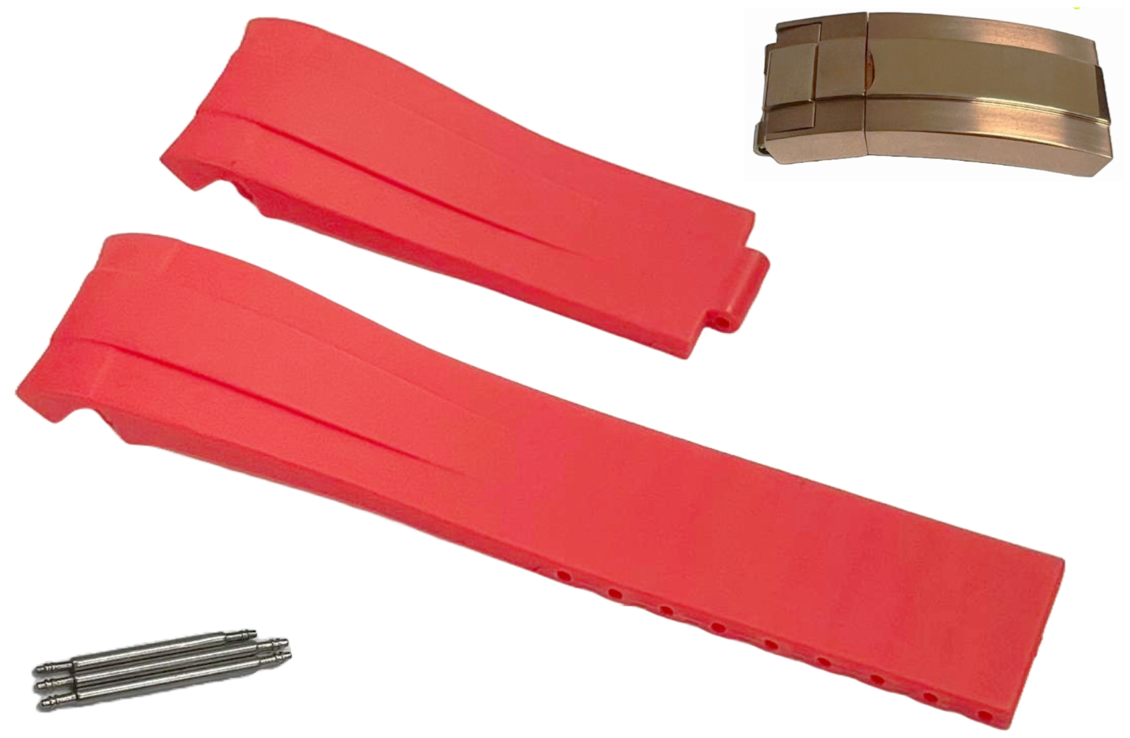 ROLEX RED Watch Band 21MM Fits DateJust SUBMARINER GMT DAYTONA EXPLORER