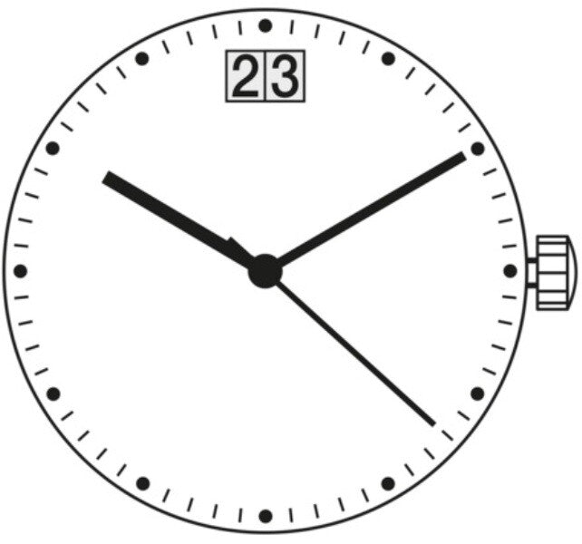 Ronda Watch Movement 7003B Swiss Made