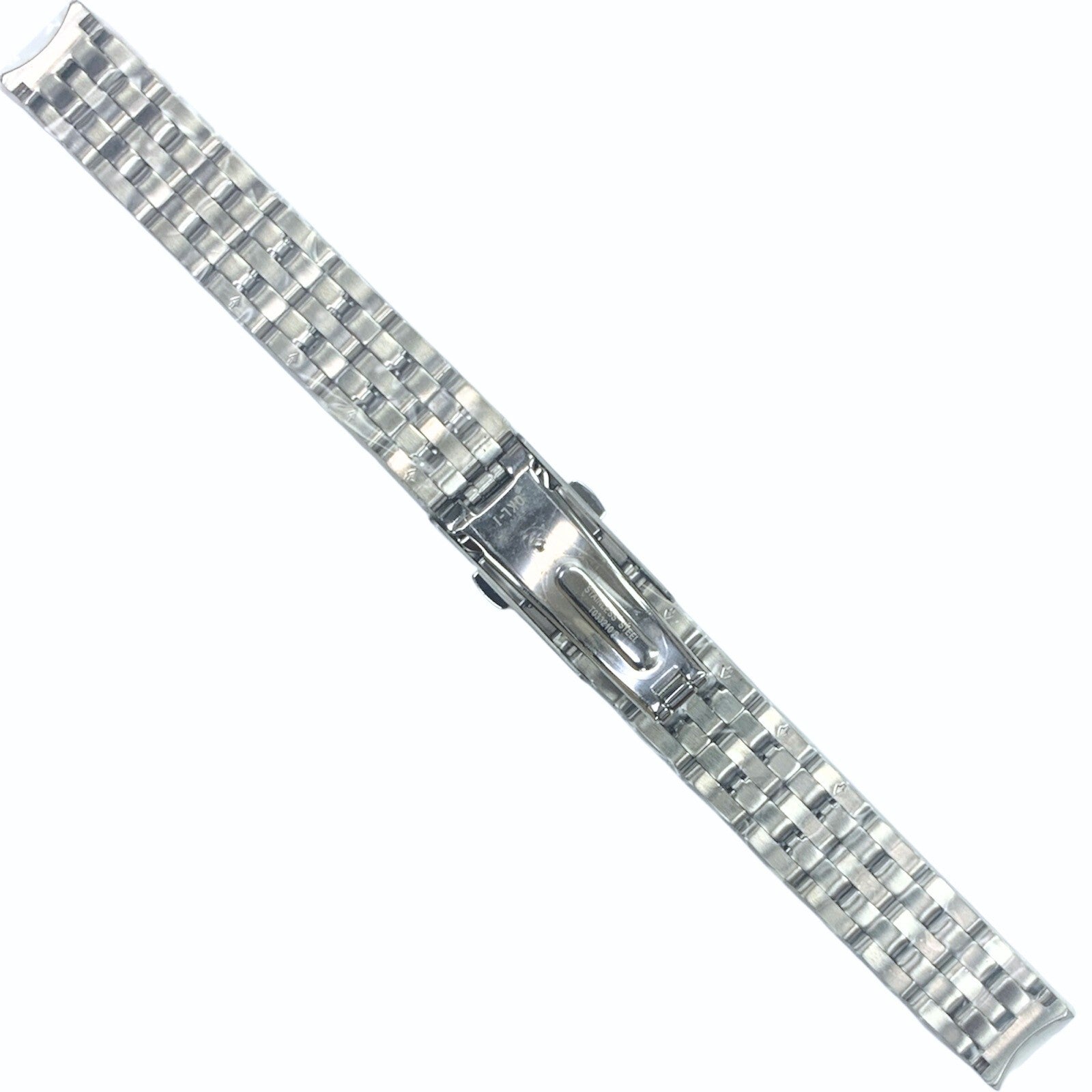 14mm Stainless Steel Watch Band Bracelet - Compatible with Tissot  T033210 -