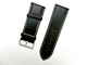 Watch Band Genuine Leather Black  Paded Grain 26mm-32 MM MODEL A4