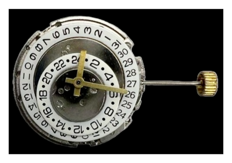 Automatic Chinese Watch Movement 8209-WHITE 3Hands Date at 3.00