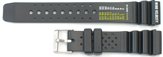 20 MM PVC Watch Band fit Casio, Citizen, Seiko Drive Watches,
