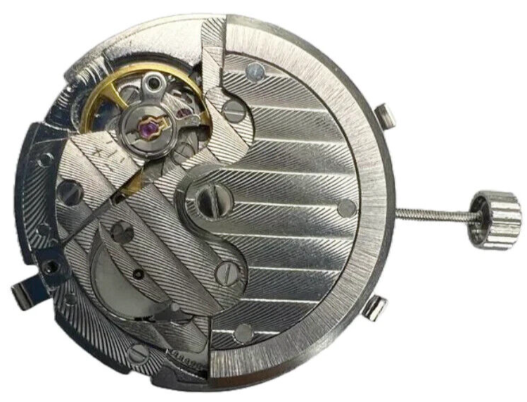 Chinese Watch Movement Automatic Mechanical TY2886S 3Hand, 1Eye, Week/Month