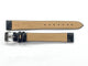 Watch Band Flat Genuine Leather Plain Black 10,12,14,16,18,20,22 24mm XXL