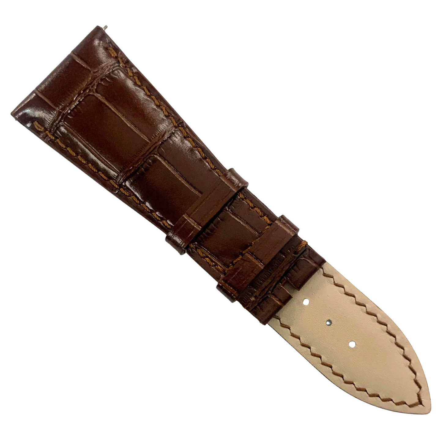 Genuine Franck Muller Watch Band 30mm x 22mm – Dark Brown