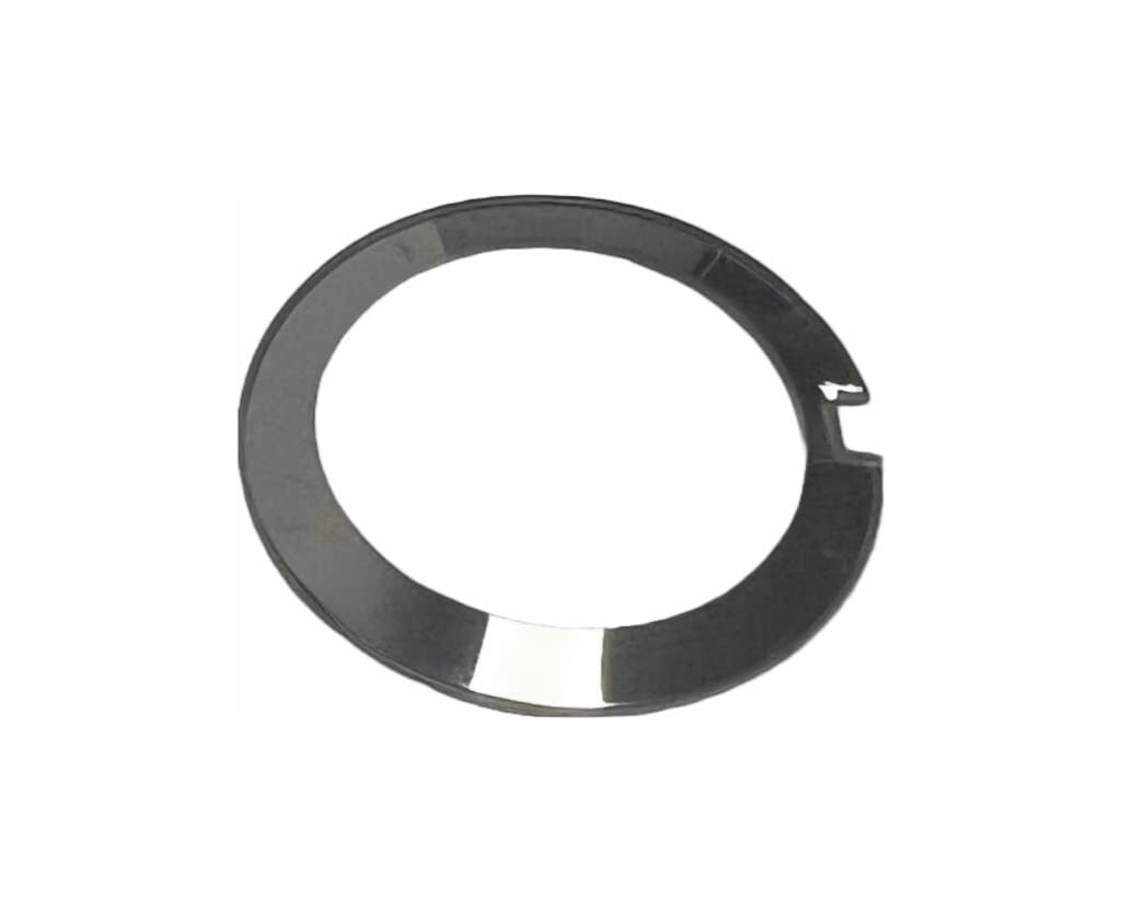 Mineral Crystals Rado Double Dome Silver Trim(35.0×2.6×1.0)mm