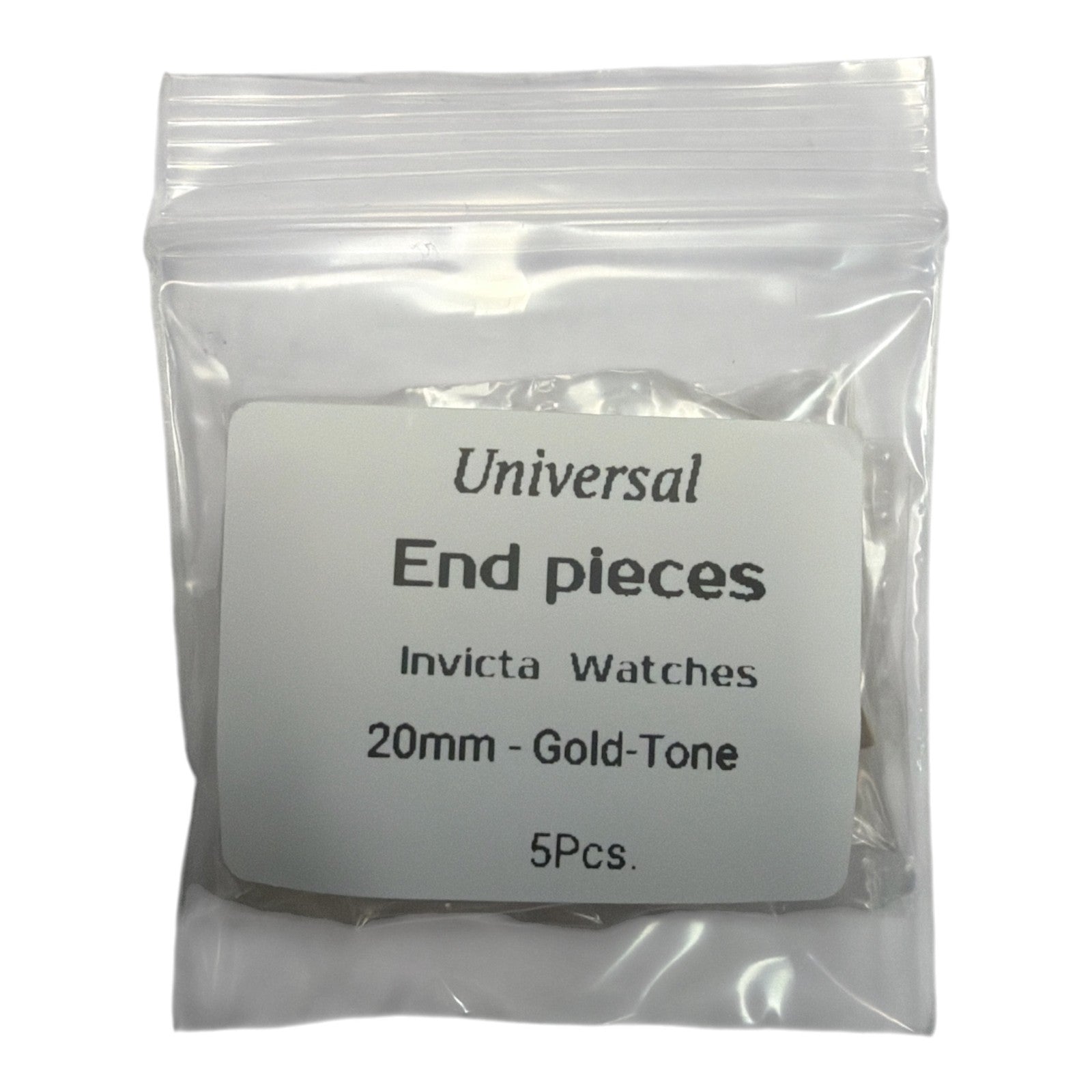 Invicta Gold Tone Watch Band End Piece Curved Fit – 20mm (Pack of 5)