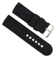 Black color Fabric Band strap-24mm