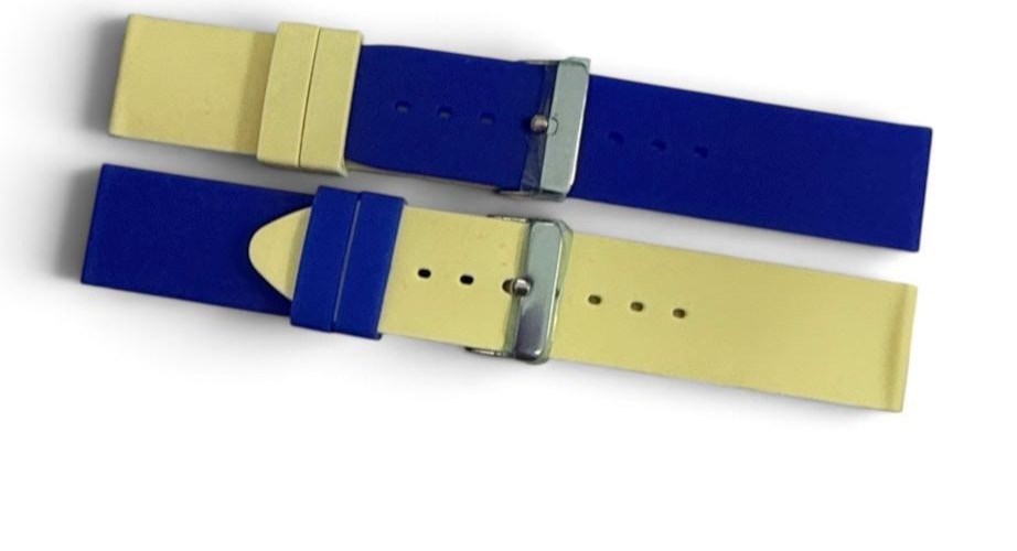 Silicone Watch Strap Quick Release 24mm Waterproof Soft Rubber Band