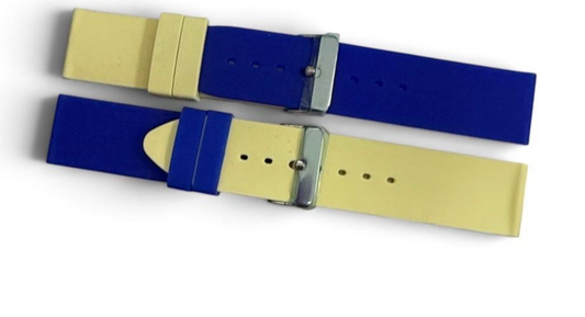 Silicone Watch Strap Quick Release 24mm Waterproof Soft Rubber Band