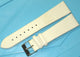 Watch Band Genuine Leather White Lizard Grain Flat 14*12MM Excellent Quality