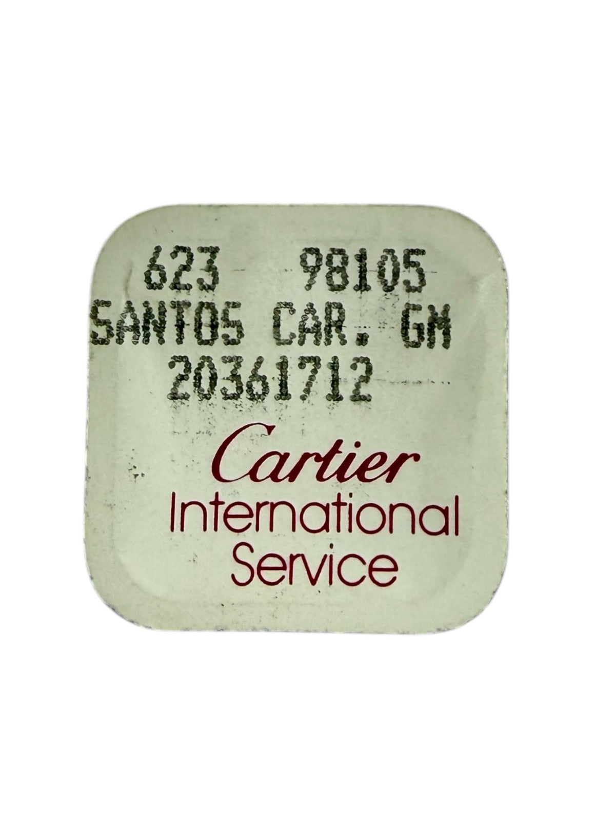 Authentic Cartier Santos CAR GM Screw – Ref. 20361712 / 623 98105 (Open Package)