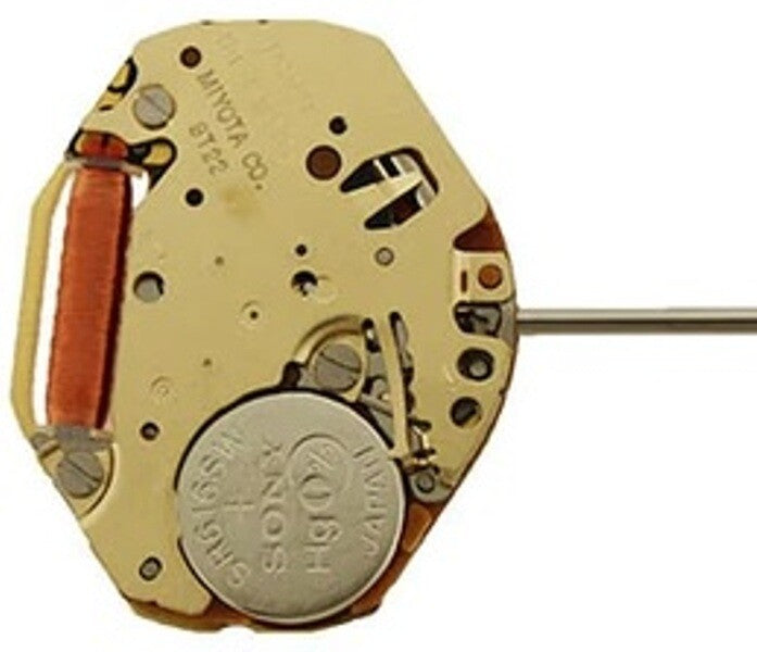 Miyota Citizen Watch Movement Quartz 9T22 Slim 2 Hands