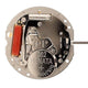 Watch Movement Ronda 774 DT 6  2 Hands Swiss Parts Height 3.7mm