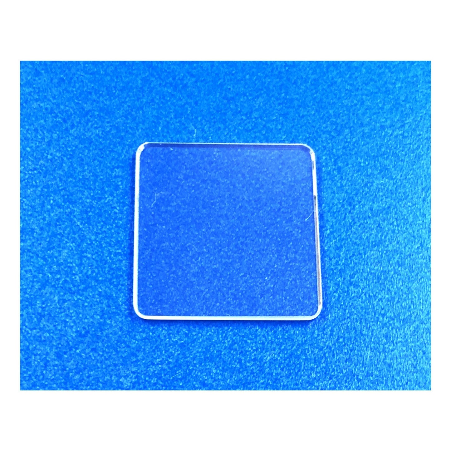 Sapphire Crystal Fit Cartier Santos Galbee W20060D6 Size 19.2*19.2mm