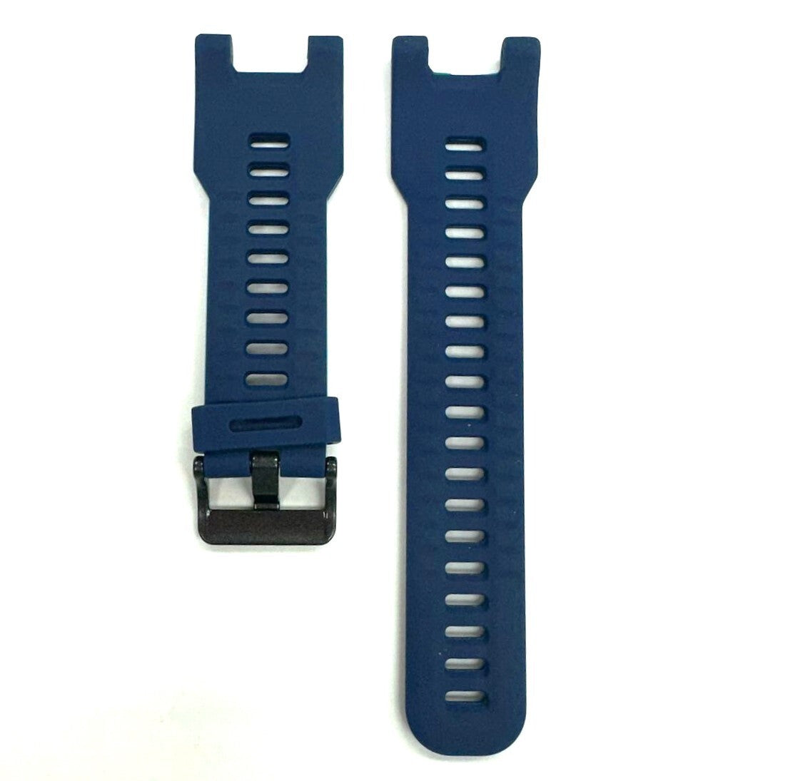 26mm Blue Rubber Watch Strap Band w/ Buckle & Tools