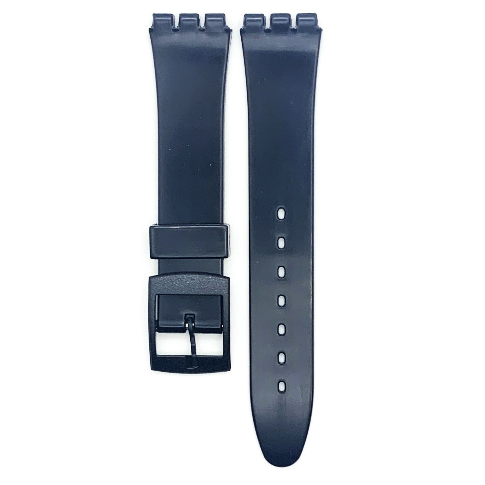 Swatch Watch Band 17 MM Plain Green, Navy Blue, Red, Yellow, Purple, Blue, Black