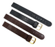 16 mm GENUINE QUALITY CALF LEATHER WATCH BAND GOLD BUCKLE-OPENEND -MT-16