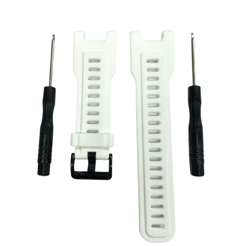 26mm White Watch Strap Band w/ Buckle & Tools
