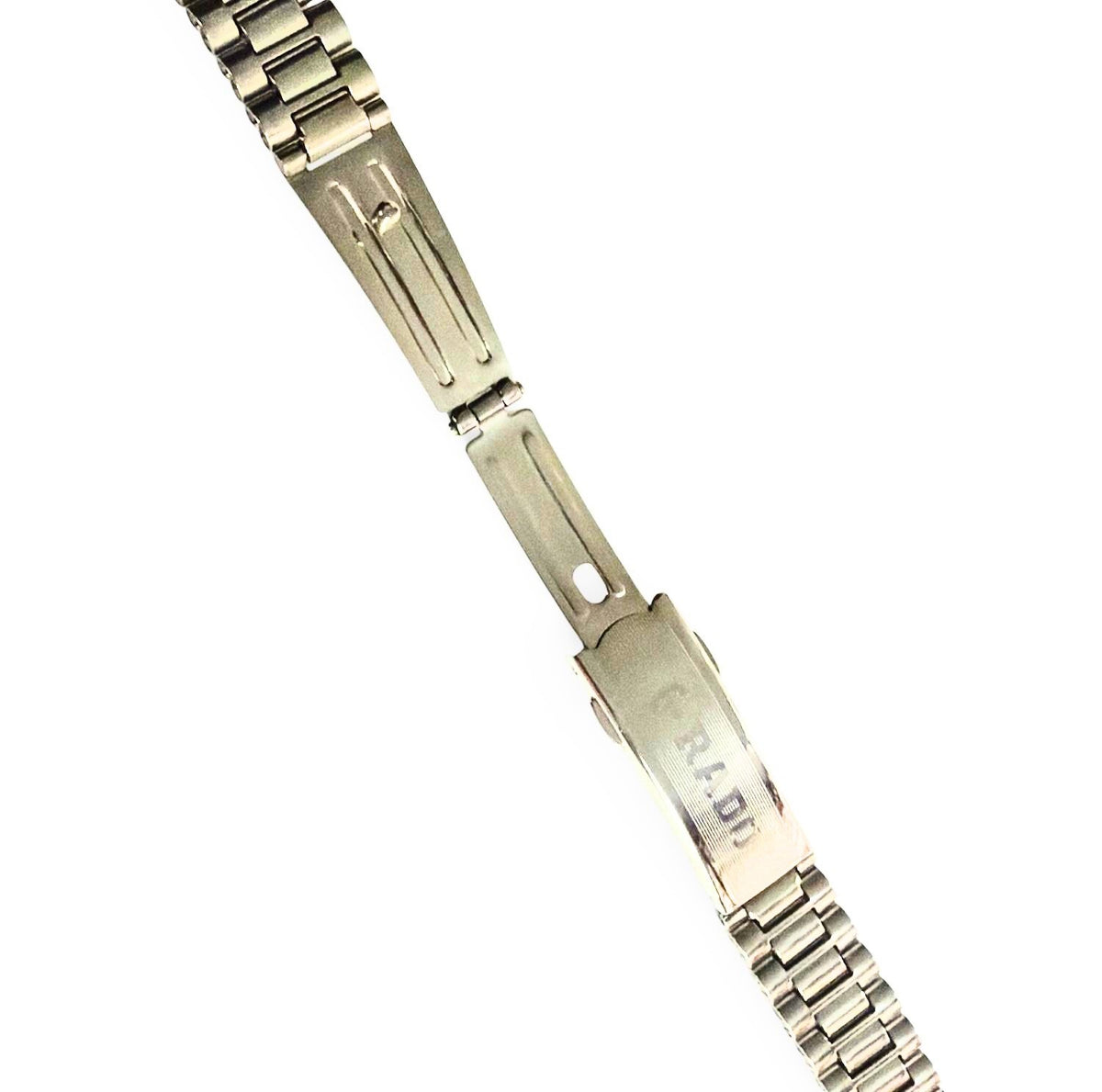 Silver 12mm Stainless Steel Watch Bracelet Strap Band Fits Rado Diastar Models.