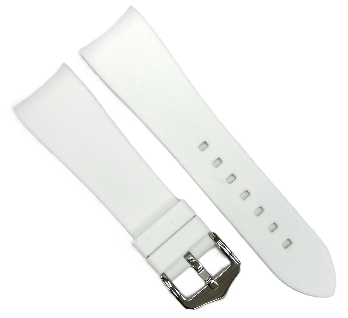 CURVED END SILICONE WATCH BANDS 9 COLORS RUBBER STRAP 18,19,20,21MM,22MM,24mm,