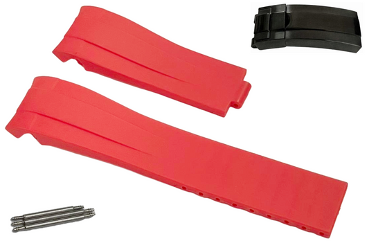 ROLEX RED Watch Band 21MM Fits DateJust SUBMARINER GMT DAYTONA EXPLORER