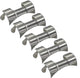 Invicta Silver Tone Watch Band End Piece Curved Fit – 22mm (Pack of 5)