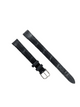 Tissot Genuine Leather Watch Band Strap - 12mm - Black Alligator Grain