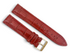 20mm RED Designer Alligator calf skin Leather Watch Strap Band