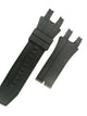 SILICONE RUBBER WATCH BAND FOR INVICTA WATCHES BLACK OF SIZE 26MM