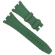 High-Quality Dark Green Rubber Watch Band – 27mm for AP Watches | No Buckle