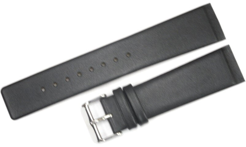 Genuine Leather Band fits Skagen Men's Watch Black & Brown Flat 22MM