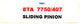 Movement Parts Fit For ETA 7750 Watch Part Ref 407, SLIDING PINION